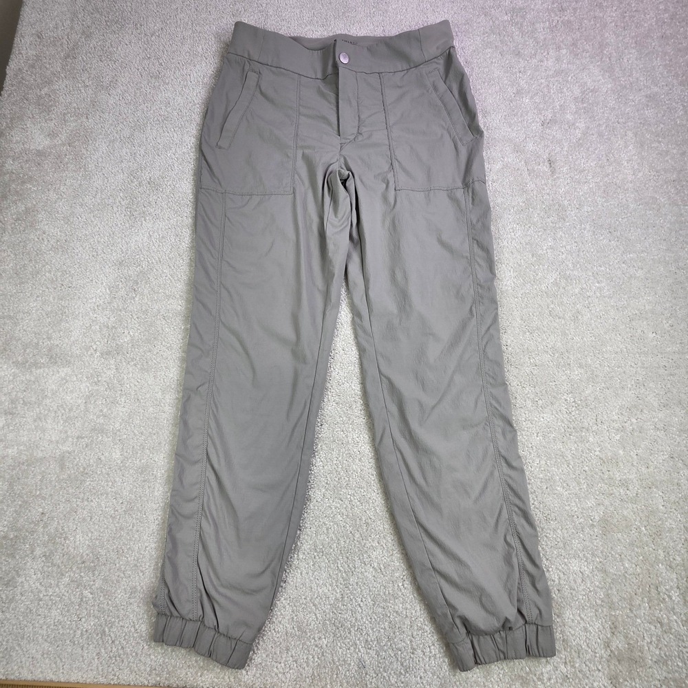 Athleta Trekkie Jogger 2.0 Pants Womens Size‎ 6 Gray Gorpcore Athleisure